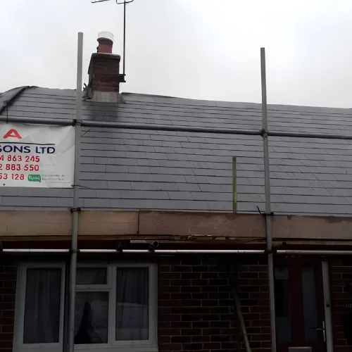 Recent roof project